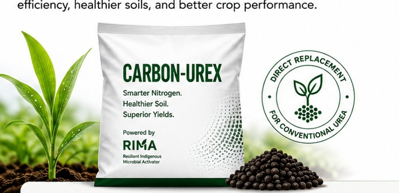 Carbon-UREX Product Bag, Plant, and Pellets